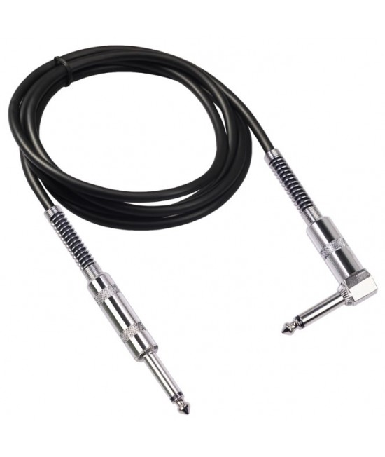 CR 3米 結他音頻 降噪連接線 Jack Cable 6.35 直彎頭 結他線 6.5音頻線